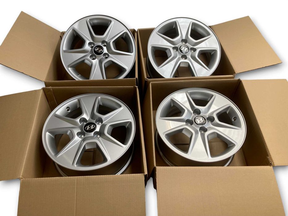 Felgi ALUMINIOWE 15 Hyundai i20 i10 Bayon Accent Getz Astos / Atos Prime