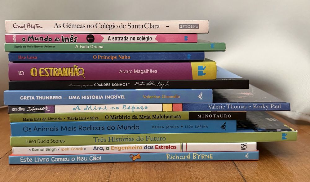 Livros leitura obrigatória, plano nacional de leitura, 1 ao 6 ano