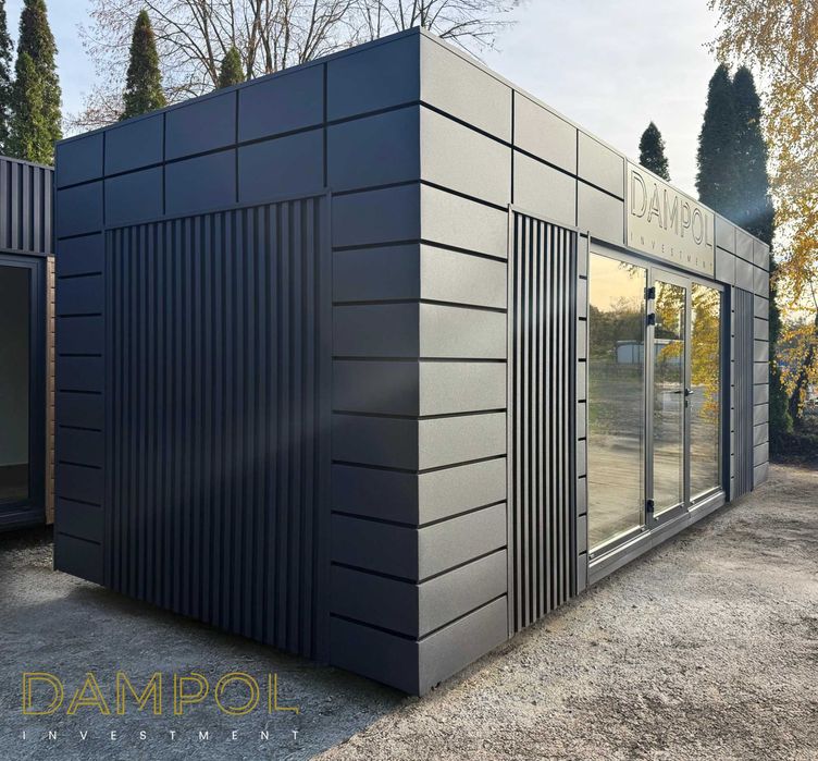 Pawilon Dampol 700x300 z Twoim własnym LOGO- usługowy, sprzedaży,