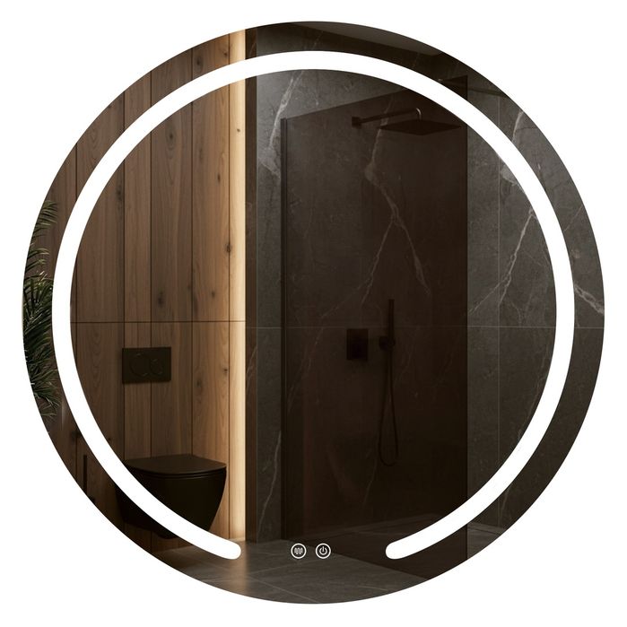 Lustro łazienkowe Rea Lustro ścienne LED 100cm Modern