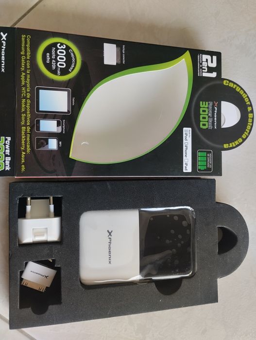Powerbank e Carregador Phoenix novo