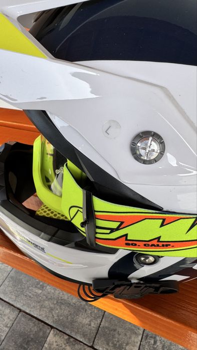 Kask Husqvarna roz L dzieciecy  + gogle