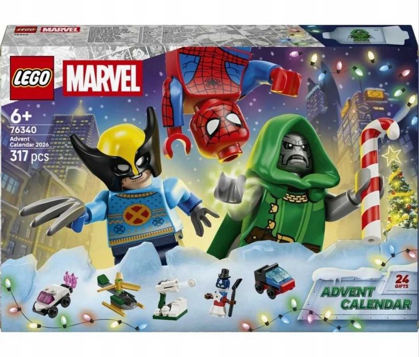 LEGO Marvel kalendarz adwentowy 2026