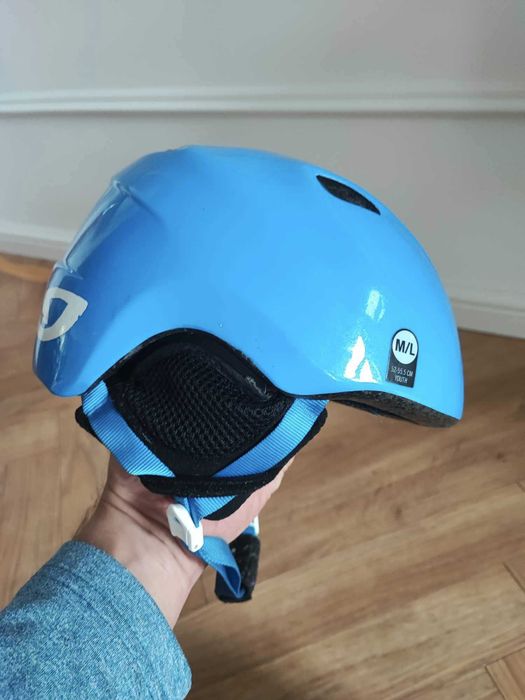 GIRO - kask narciarski - niebieski - M/L - 52-55,5cm
