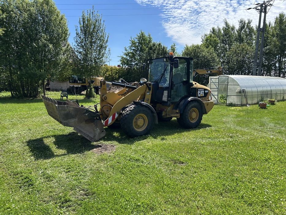Caterpillar CAT 906H ładowarka z Niemiec + widły