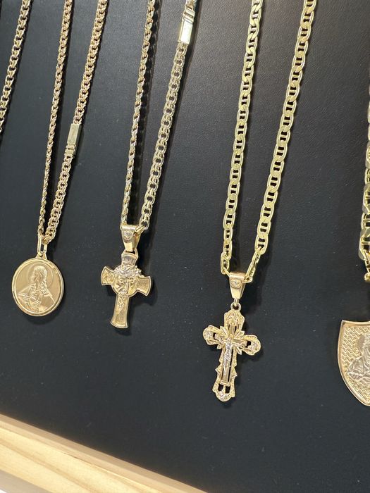 Nowe złote Łańcuszki i Przywieszki Pr. 585 14K