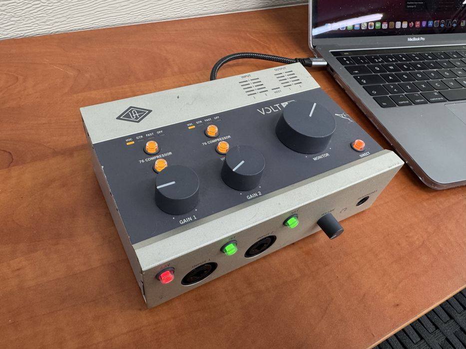 Interfejs gitarowy UNIVERSAL AUDIO UAD volt 276 usb problem okazja