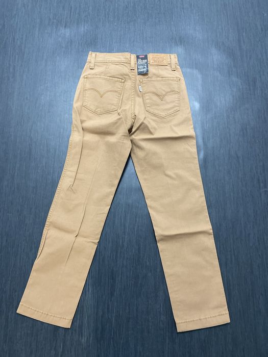 Jean Levi’s Mulher 724 High Rise Straight Crop Brun W20 Alongar 90 cm