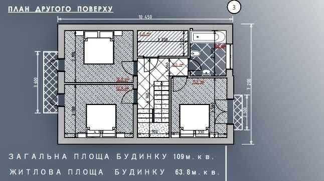 Котедж Зимна Вода 110м, 3сот