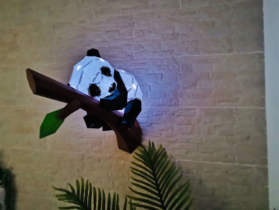 Papercraft Modelo 120 - Panda