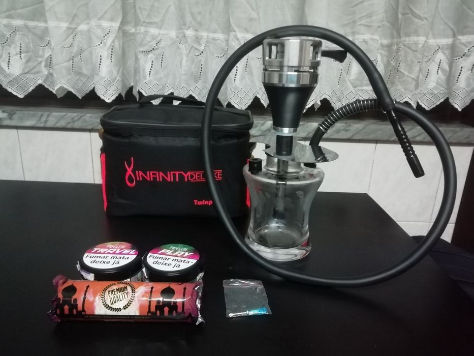 Shisha/Narguilé Hookah Infinite deluxe Castelo (Sesimbra) • OLX Portugal