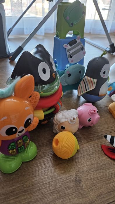 Zestaw zabawek Fisher Price, Dumel, Skip Hop, Fat Brain