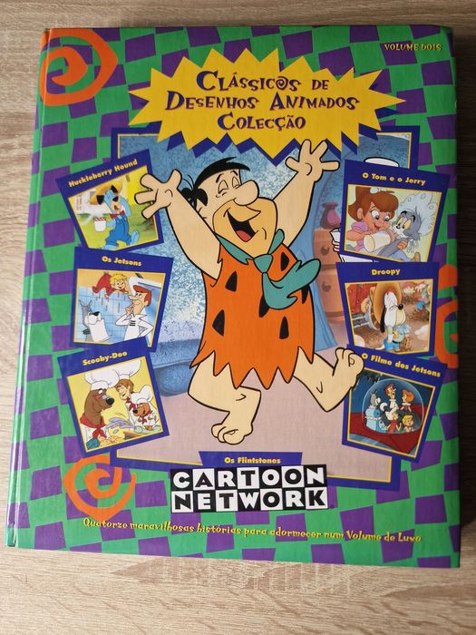 Livro Classicos Desenhos Animados Flintstones Scooby Doo