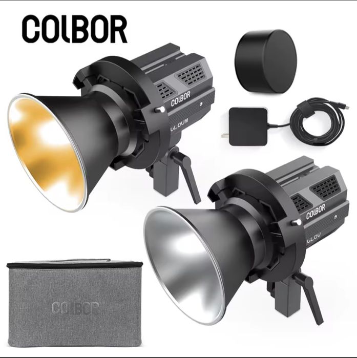 Студійне світло Colbor CL60(65w) освітлення відео фото