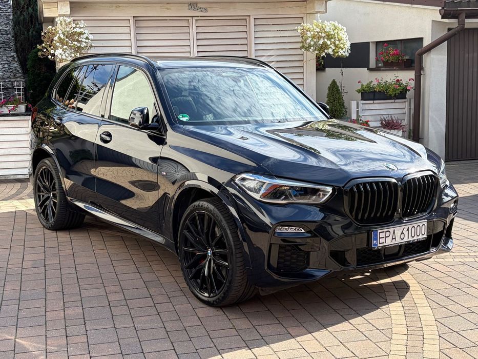 BMW X5 4,0D,M Pakiet, Pneumatyka, Laser, Panorama, Harman,Hak, 7osób,FULL..