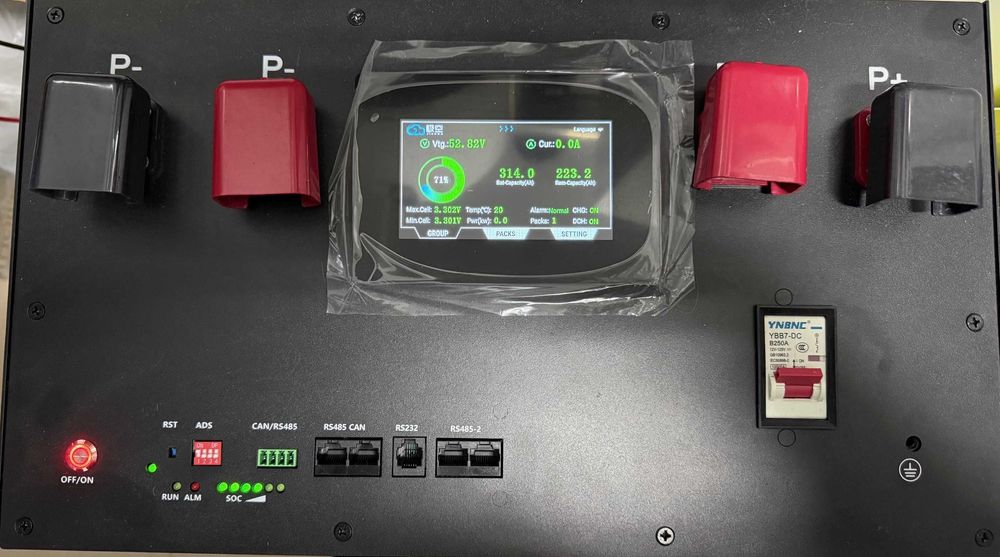 Magazyn energii 48 V 52,1 V LiFePo4 EVE 314Ah real 16,4 kWh JK BMS V19