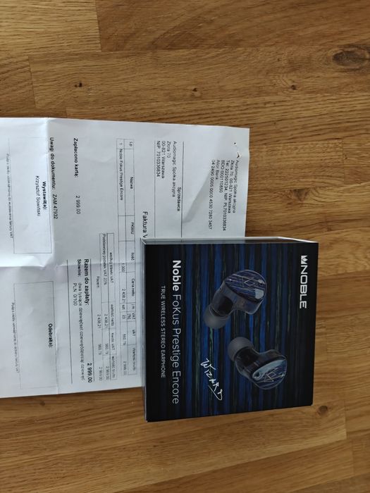 Nowe słuchawki bezprzewodowe Noble Audio Prestige Encore