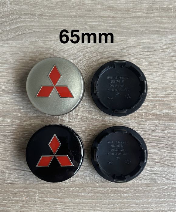 Conjunto Centros Mitsubishi 56mm 60mm 65mm 68mm 75mm 81mm