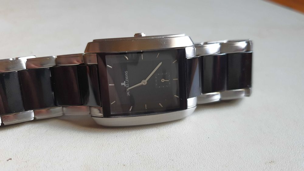 jacques lemans - szafir - ceramica - zegaarek