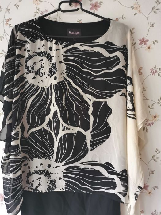 Sukienka z narzutka, elegancka