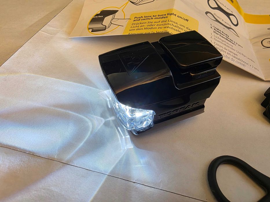 Topeak Race Light Luz para bicicleta  Super Leve Accessories BTT MTB