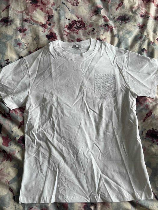 Loewe biala koszulka white t-shirt nowa mieska M