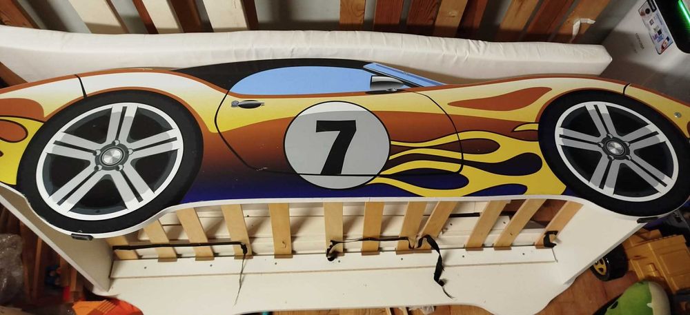 Łóżko autko samochód dla chłopca