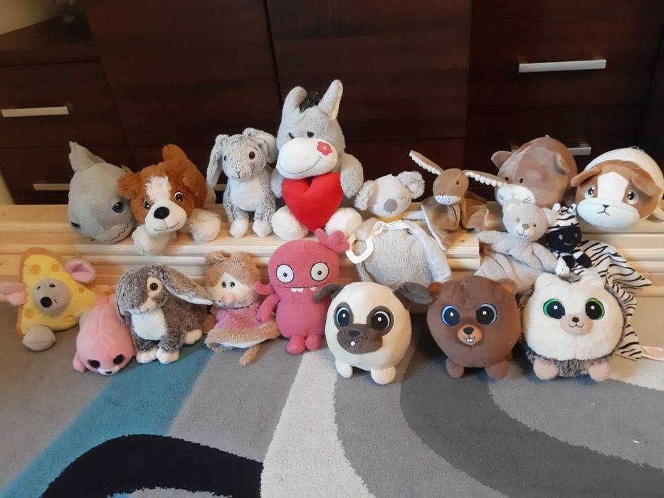 Gang Słodziaków, pacynki, zając, Hasbro UglyDolls Moxy, Fortnite