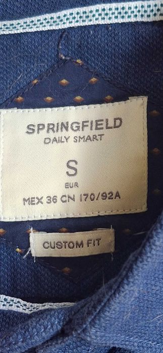 Camisa Azul Springfield S
