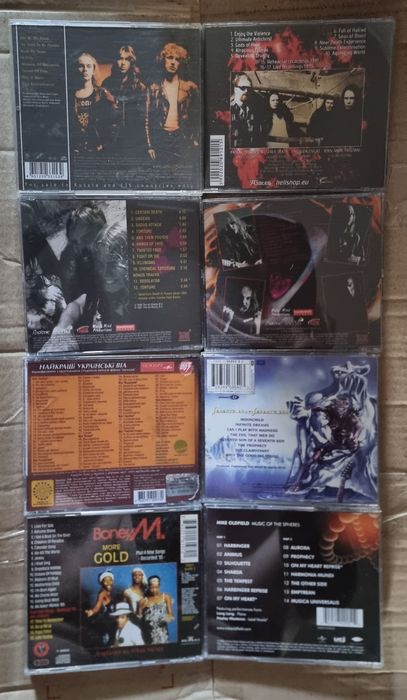 Диски гуртів Death Dark Angel Morbid Angel  Cannibal Corpse Voivod Anv