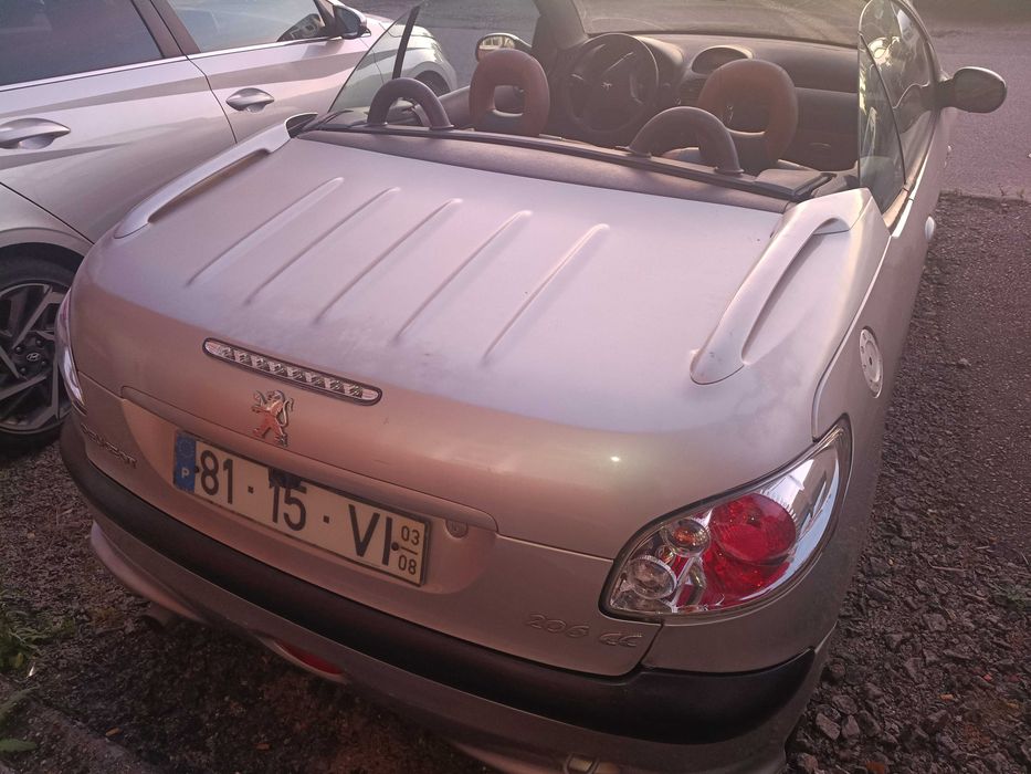 Peugeot 206CC Roland Garros - Gasolina — photo 2