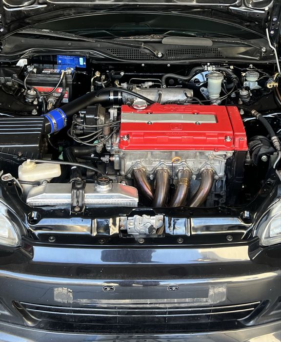 Motor b18c6 c/ caixa vti
