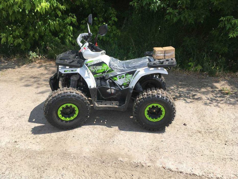Квадроцикл  SPARK SP125-8 Доставка Безкоштовна МАСЛА Гар-я