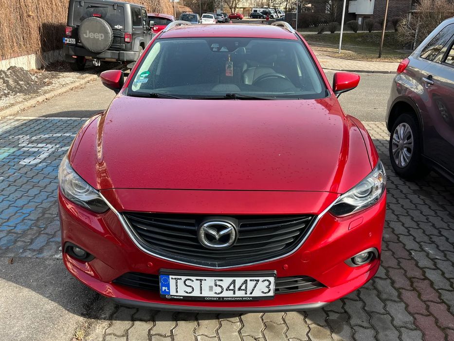 Mazda 6 Mazda 6 kombi, 145 KM, 2,0 benzyna! Kolor Soul Red!
