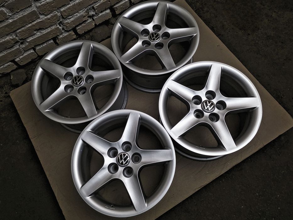 Нові диски R16 5x100 Original | Germany | Volkswagen/Skoda/Audi/Seat/Dodge/Chrysler... | Преміум комплект / 4шт | Без експлуатації, не реставрація