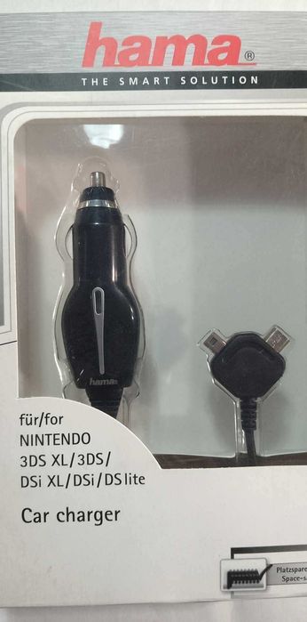 HAMA Ładowarka do Nintendo 3DS XL / 3DS / DSi XL czarna