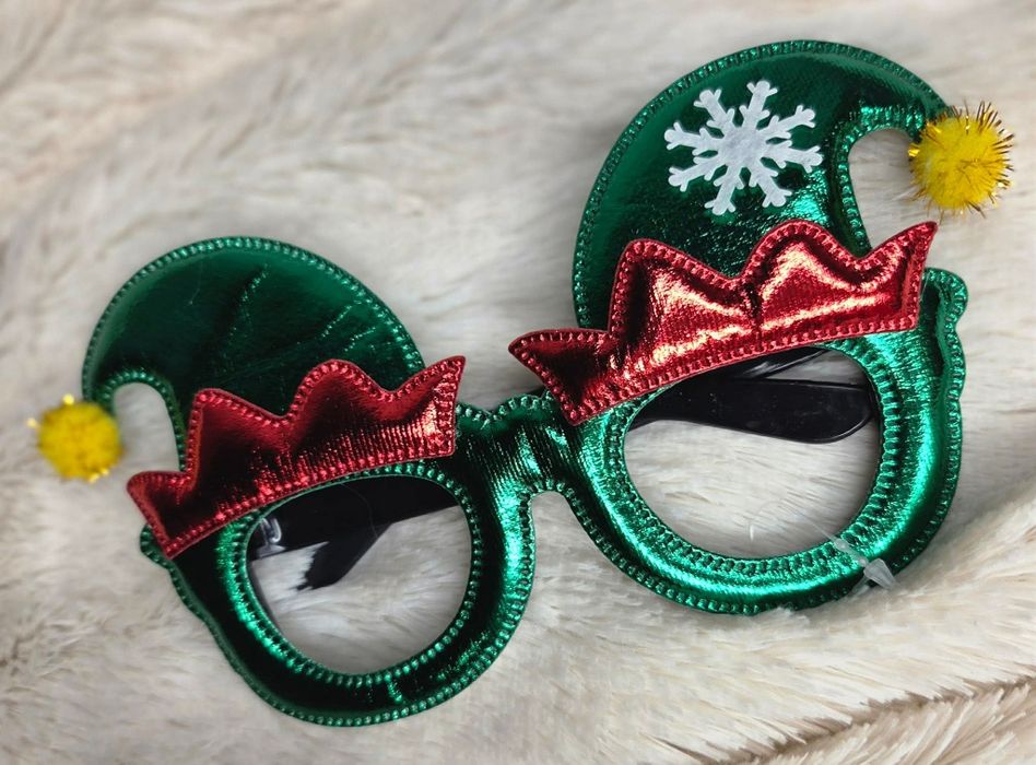 Okulary Świąteczne Christmas Skrzat Uni