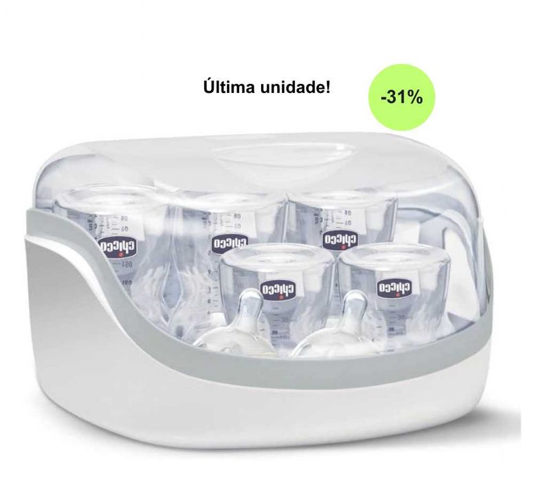 Chicco - Esterilizador de Biberões, Chupetas etc