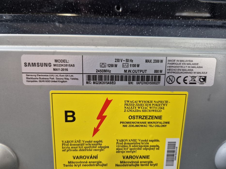 Mikrofalówka Samsung 800W