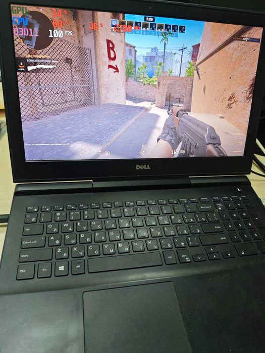 Ігровий Ноутбук DellP65F (i7-7700HQ|16Gb|1050ti|M2 SSD 256+HDD 500)