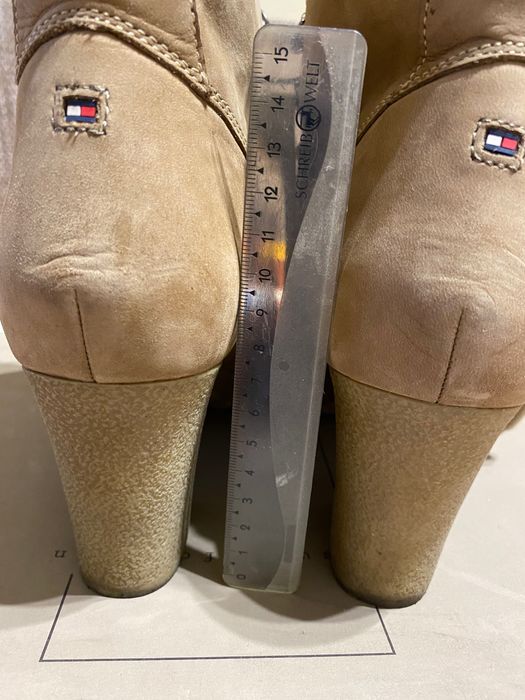 Buty  skórzane damskie 41  Tommy Hilfiger