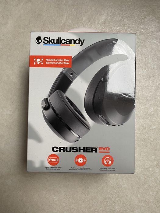 Skullcandy crusher evo słuchawki nauszne bezprzewodowe wireless