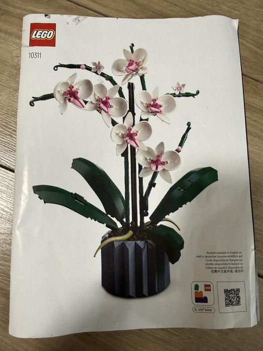 Lego Botanicals орхідея оригінал