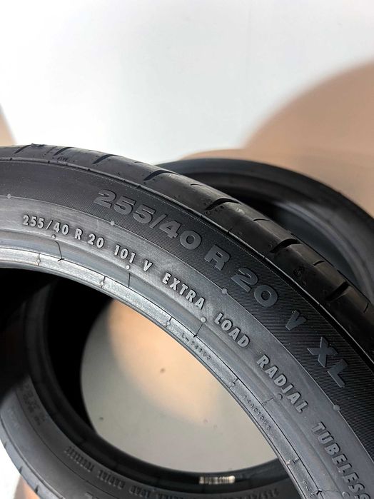 Pneus Continental ContiSportContact 5 - 255/40/20 - Como NOVOS