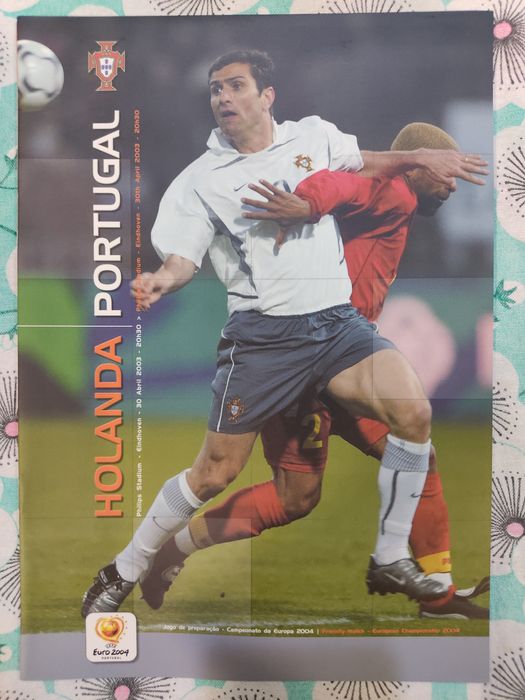 Programa da FPF para Holanda Portugal 2003