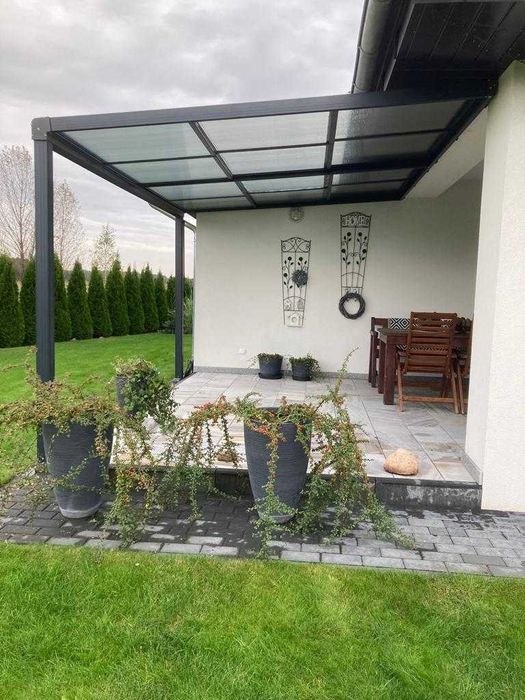 Zadaszenie tarasowe z rozsuwanym dachem