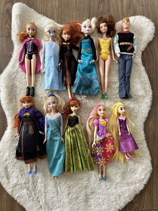 Lalki księżniczki zestaw ELSA