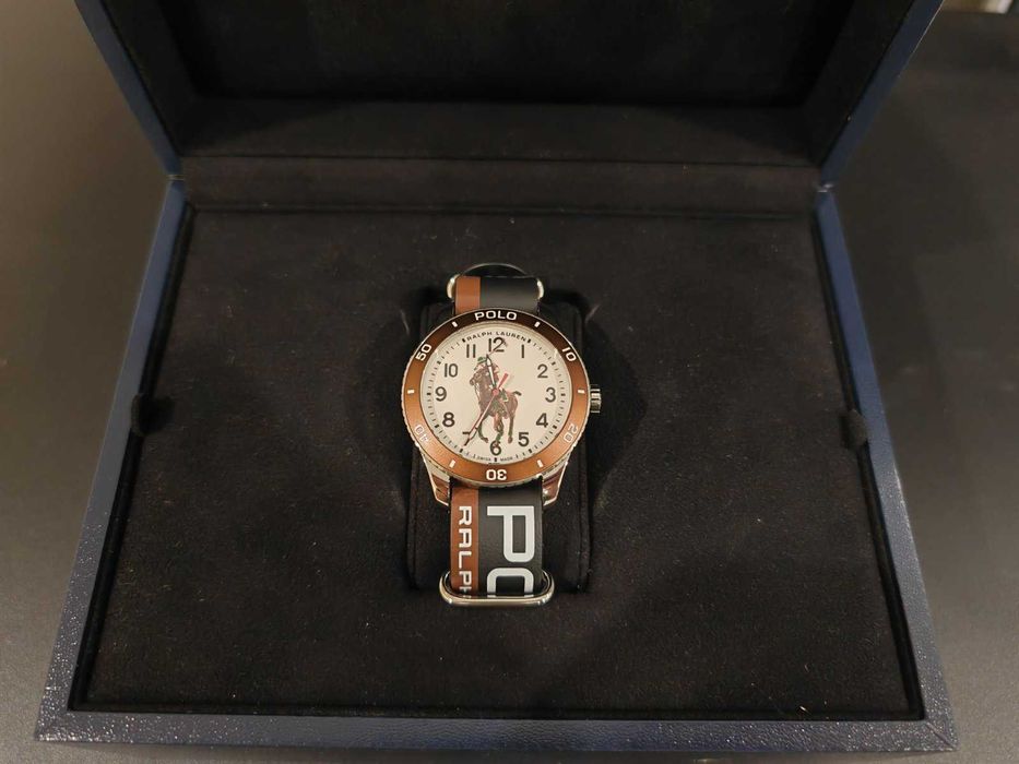 Швейцарские часы Ralph Lauren Polo Swiss. Механика, сапфир