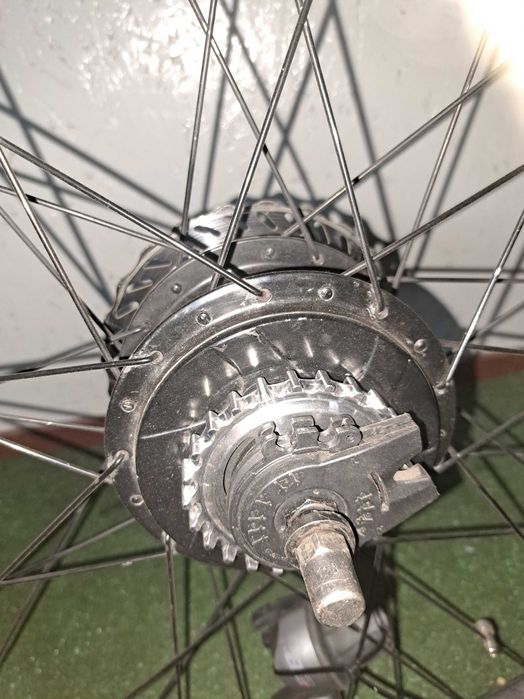 Kolo piasta NuVinci N380 na pasek plus manetka