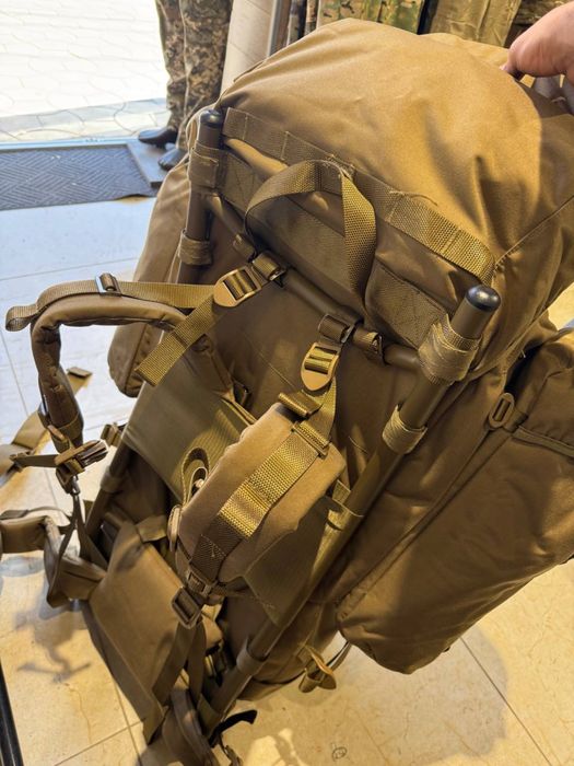 Рейдовый рюкзак армії Норвегії 140 літрів (на алюмінівій рамі) сумка